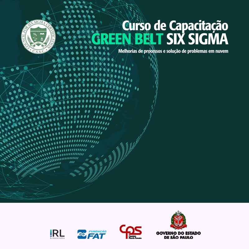 FORMAÇÃO GREEN BELT SIX SIGMA