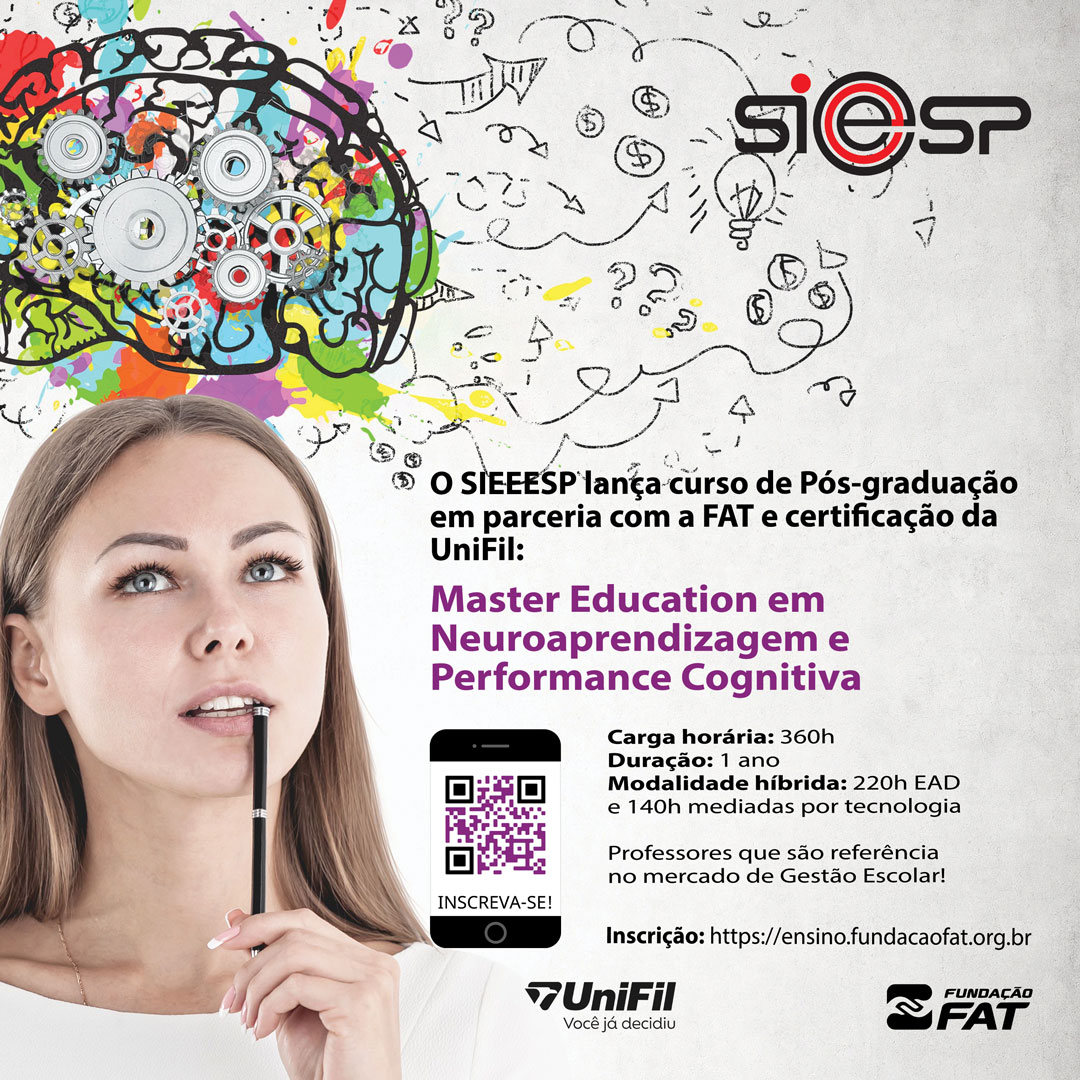 Master Education em Neuro Aprendizagem e Performance Cognitiva